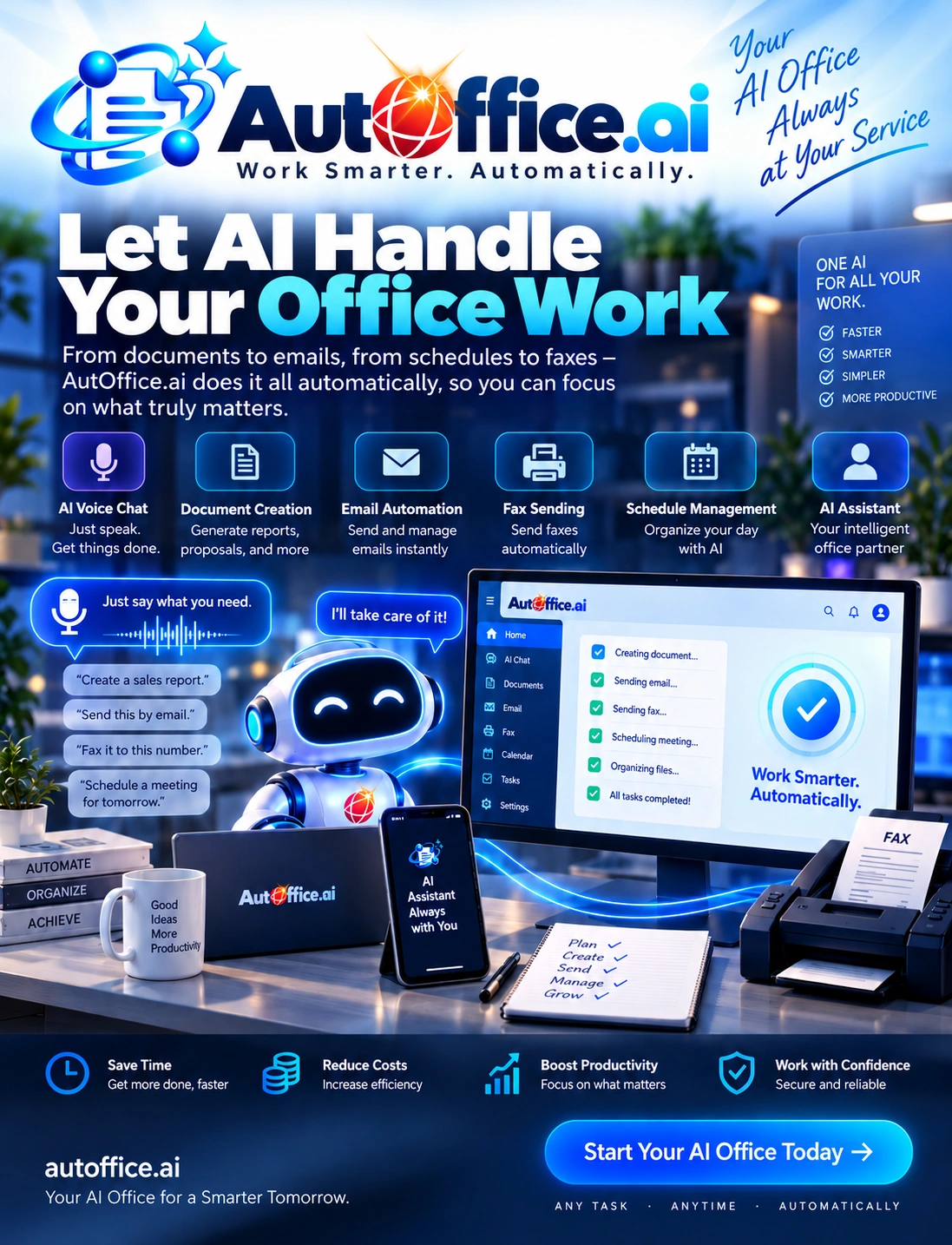 AutOffice AI office automation