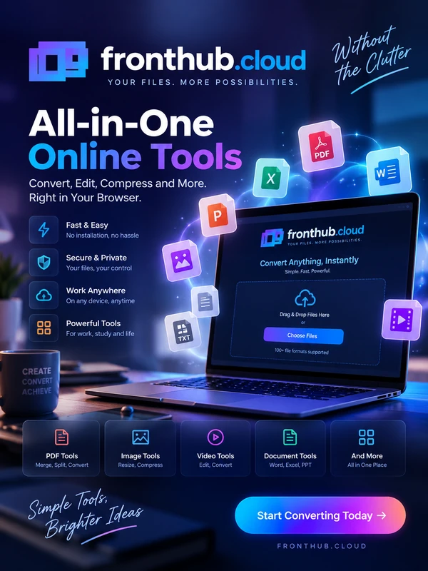 FrontHub Cloud preview