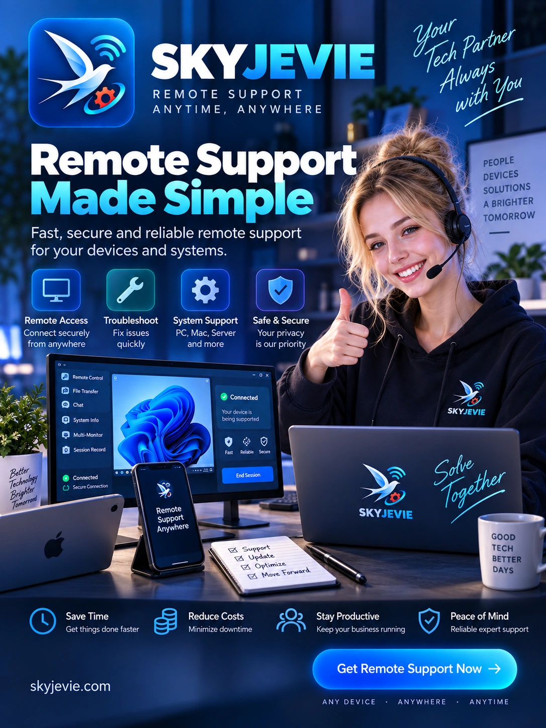 SKYJEVIE Remote Support